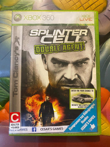 Splinter Cell Double Agent Xbox 360 Splintercell