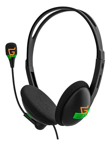 Audífonos Bluetooth Diadema Tech-1 Para Homeoffice Color Negro