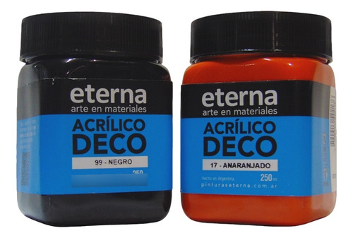 Acrilico Eterna 250 Ml X 6 U.