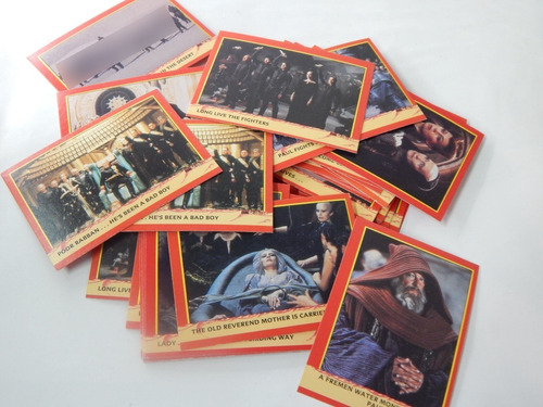 Dunas Tarjetas Lote Dune Trading Cards David Lynch Dist1