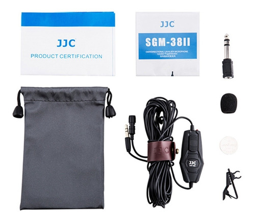 Imagen 9 de 10 de Micrófono Lavalier Omnidireccional Para Cámara