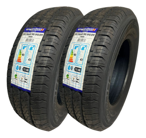Kit 2 Pneus Speedmax Prime Frd96 Carga 205/70r15c 106/104s