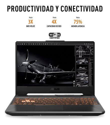 Laptop Gamer Asus Tuf Gaming Gtx 1650 I5 8gb 512gb Ssd W11h