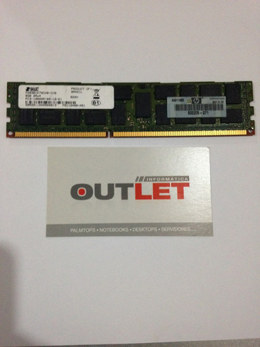 Imagem 2 de 3 de Memoria Smart 8gb Pc3 - 10600r Ddr3 1333 Registrado Ecc 2rx4