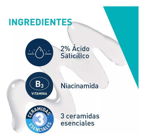 Cerave Gel Control Imperfecciones Con Ácido Salicílico 40 Ml Todo Tipo De Piel Día/noche
