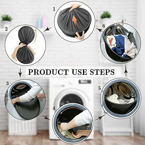 Cesto De Ropa Para Secadora, Cesto De Ropa Plegable,