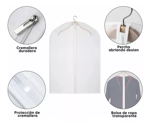 Funda Traje para 1 percha sin cremallera