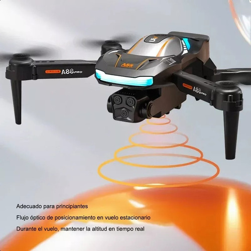 Drone A88 Pro Plegable 4k + Estuche | Fpv Y Batería Extra