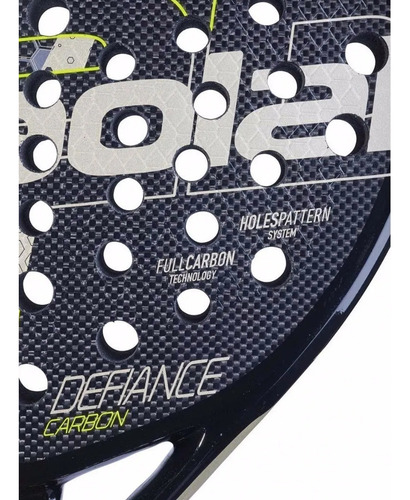 Paleta Babolat Defiance Carbon Color Negro