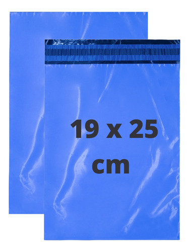 Envelope De Segurança Azul 19x25 1000 Un