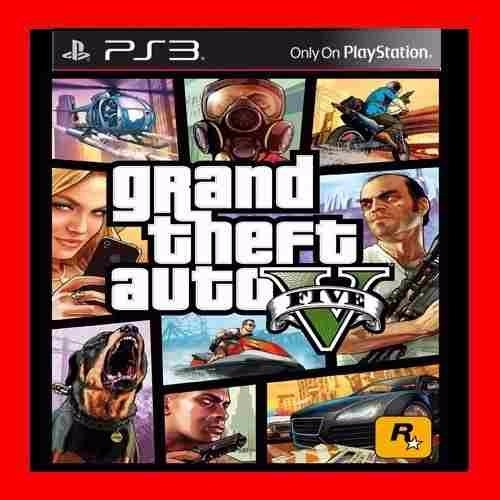 Gta 5 Grand Theft Auto V Ps3 Digital Oferta Caja Vecina