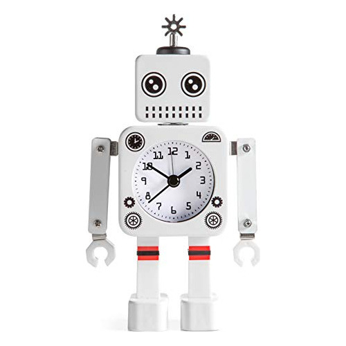 Torre & Tagus Reloj Despertador Robot Personalizable Encanta