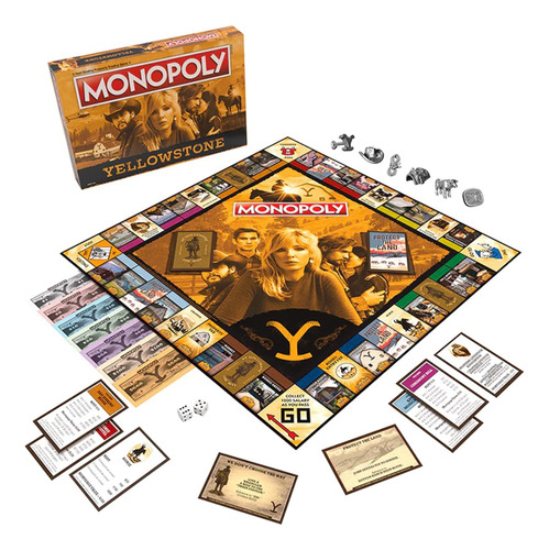 Monopoly: Yellowstone | Compra, Vende Espacios Con Ubicacio.