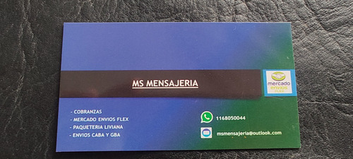 Envios Mercado Libre Flex Caba Gba 