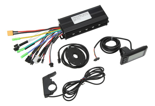 Set De Controlador De Motor De Bicicleta Eléctrica 24v 36v 4