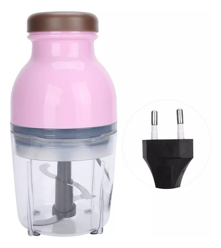Moedor De Carne Elétrico Máquina De Comida De Bebês Papinha Cor Rosa 110v