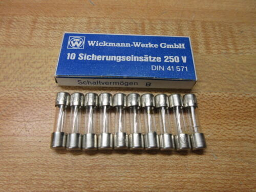 Wickmann-werke T0.63/250b Fuse 19202 Wirewound Element ( Ccg
