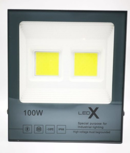 Foco Led Exterior 100w Sin Sensor De Movimiento