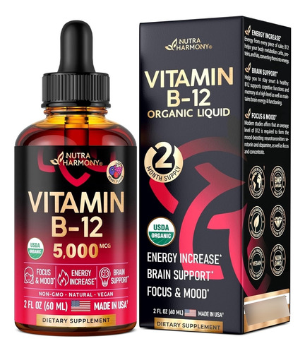 Vitamina B12 Gotas | Usa