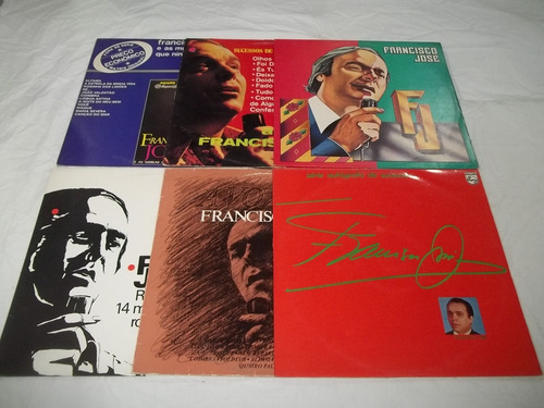 Lp Vinil - Francisco José - 6 Discos