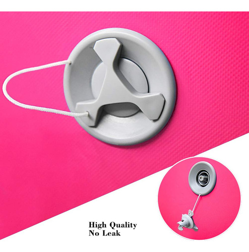 Colchoneta Inflable Redonda Para Entrenar Gimnasia 140 Cm