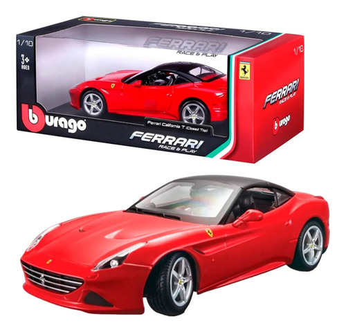 Auto Burago Race & Play Ferrari California T Closed Top