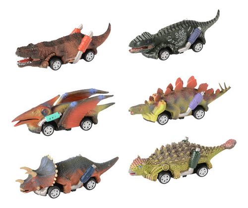 Modelo De Coche De Dinosaurio Cognitivo Educativo Para Niños