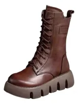 Comprar Martin De Suela Gruesa La Moda Para Mujer Botas Cortas
