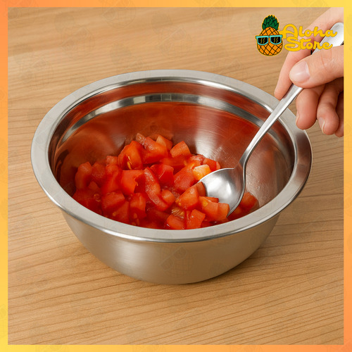 Bowl Acero Inoxidable N18 950ml Multiuso Cocina Plateado