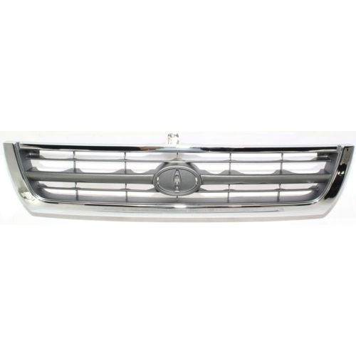 Ty 4runner 96-98  Parrilla Chrome/argent, 6 Cyl