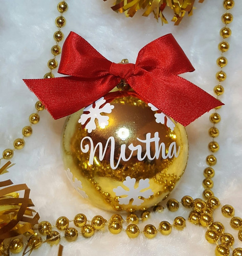 Imagen 8 de 10 de Esferas Navideñas Personalizadas, Bolas De Navidad.