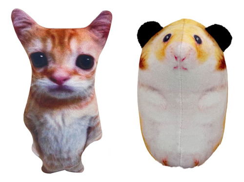 El Gato Cat Plush - Gato Simulado + Ratón Simulado