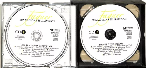 Cd Box Fagner Sua Música E Seus Amigos (5 Cds) Novo Lacrado!