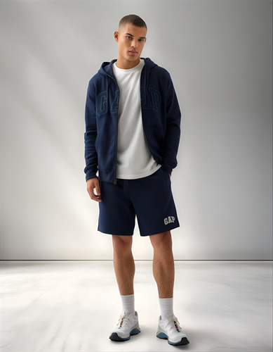 Short Gap Logo Hombre Azul