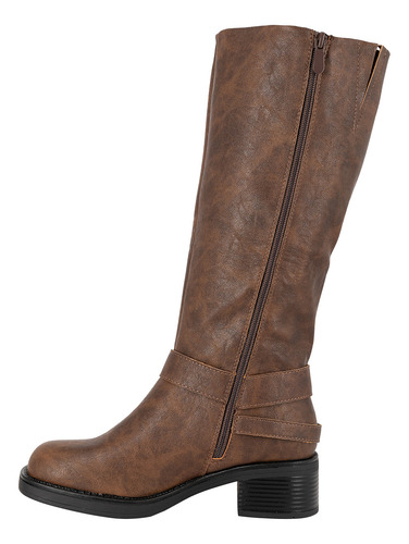 Bota Biker Larga Jessa Cafe Alquimia