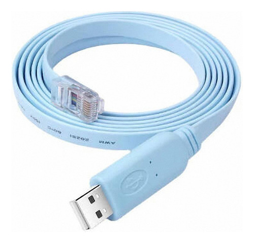 Cable Rj45 Macho A Usb Hembra Consola Ethernet