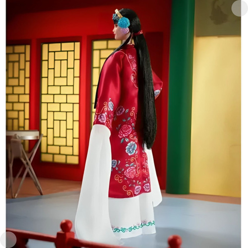 Boneca Barbie Edição Ano Lunar Chinês Hrm57- Mattel
