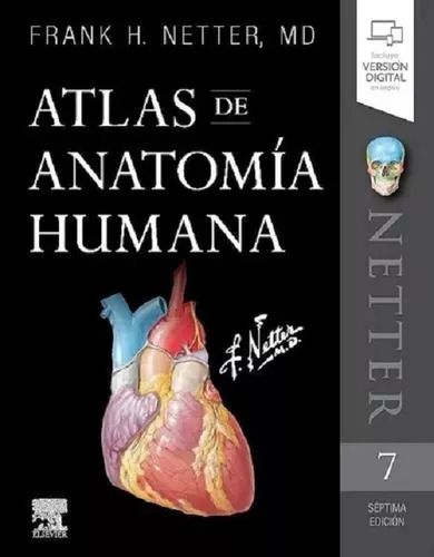 Livro Atlas De Anatomia Humana De Netter Elsevier