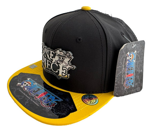 Gorra Original One Piece Placa Metalica Logo Met Impermeable