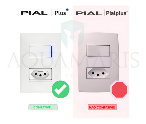 Módulo Usb para Dados 1 Entrada Branco Pialplus+ Pial