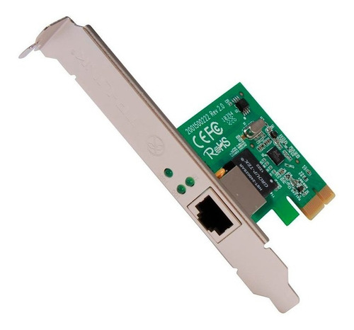 Imagen 2 de 6 de Placa De Red Gigabit Pci Tp-link Tg-3468 10/100/1000 Mbps