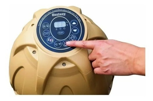 Imagen 2 de 6 de Jacuzzi Hidromasaje Spa Inflable Palm Pileta Layz Bestway