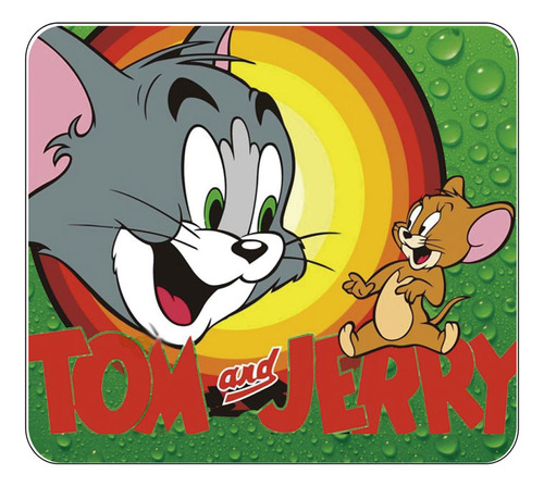 Mousepad Tom Y Jerry  Dibujo Animado Regalo Infantil 403