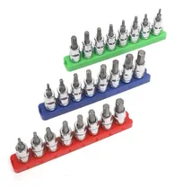 Comprar Juego Dados Torx Allen 3\u002F8 27 Piezas Pulgadas Y Milimetricas