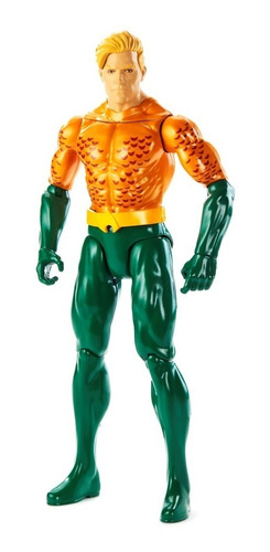 Imagen 1 de 3 de Aquaman Liga De La Justicia Dc Truemoves Mattel Gdt52