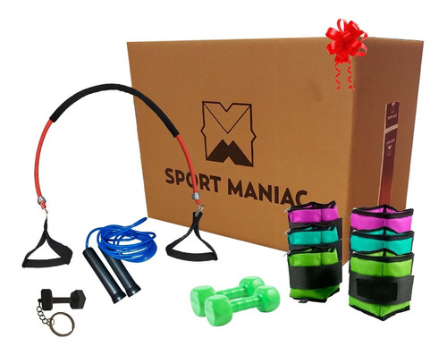 Set Kit Regalo Empresarial Sport Maniac - Caja Fitness 3