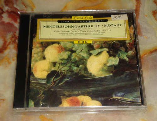Mendelsohn / Mozart - Violin Concerto Op. 64 - Cd Brasil