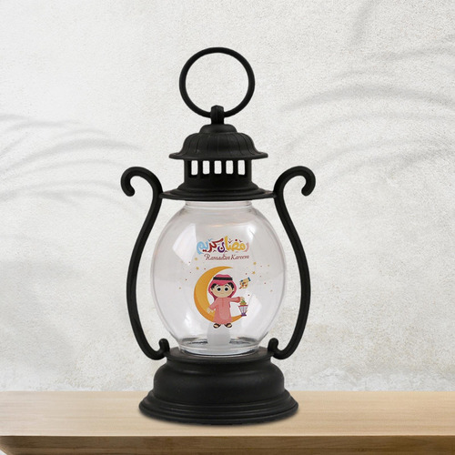 3 Linterna De Vela De Ramadán, Linterna Led, Negro