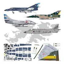 Comprar Aviones Argentinos Malvinas 1:33 \u002F Papercraft (envio X Mail)