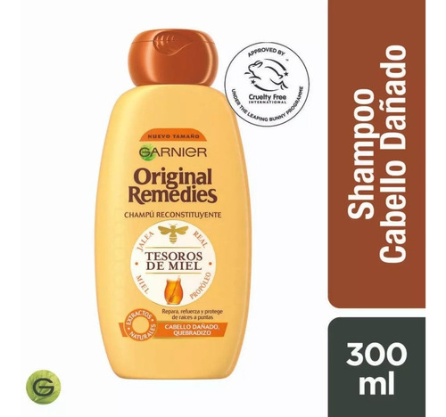 Original Remedies Shampoo Tesoros Miel 300 Ml
